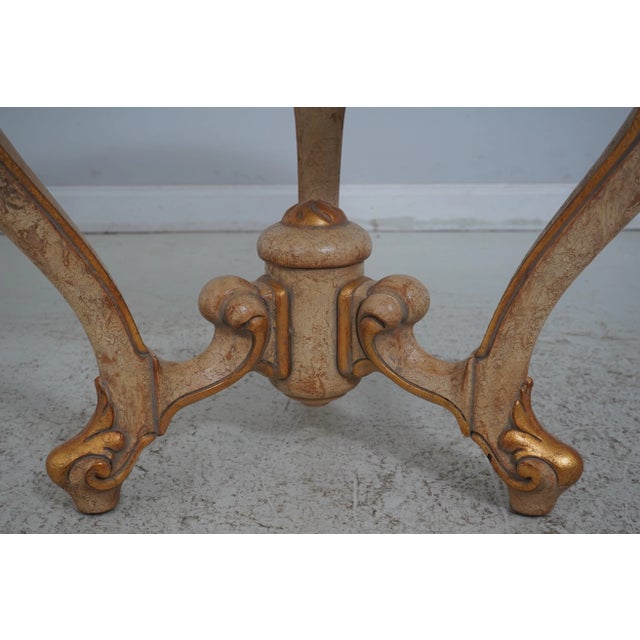Italian Paint Decorated Round Center Occasional Table For Sale - Image 10 of 12