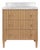 Odin Ceruse Oak Vanity With Marble Top For Sale