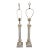 1950s Neo Classical Style Metal Indoor Lamps in the Style of Roman Columns For Sale