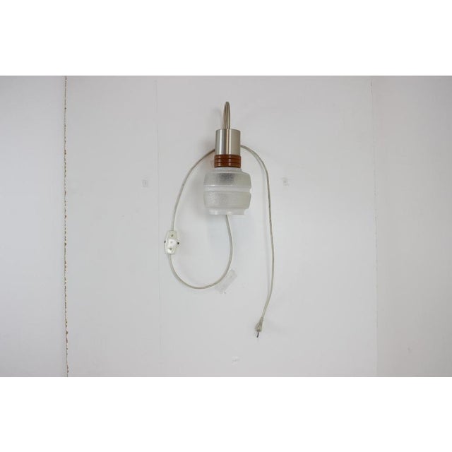 Wood Midcentury Wall Lamp, Germany, 1970s For Sale - Image 7 of 11
