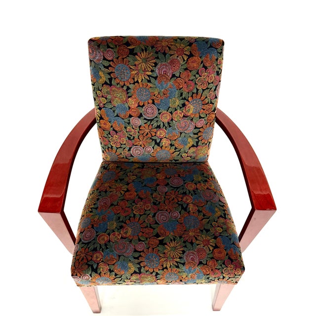 Art Deco Late 20th Century Set of 8 Art Deco Style Dining Chairs For Sale - Image 3 of 9