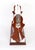 Wood Late 20th Century English Silver-Plated 3-Bottle Tantalus, Set of 4 For Sale - Image 7 of 14