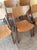 Wood Danish Dining Chairs by Hovmand Olsen for Mogens Kold, 1960s, Set of 6 For Sale - Image 7 of 15