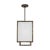 2020s Thom Filicia by Visual Comfort Studio Brockway 3-Light Small Lantern Pendant in Weathered Oak Wood For Sale - Image 5 of 5
