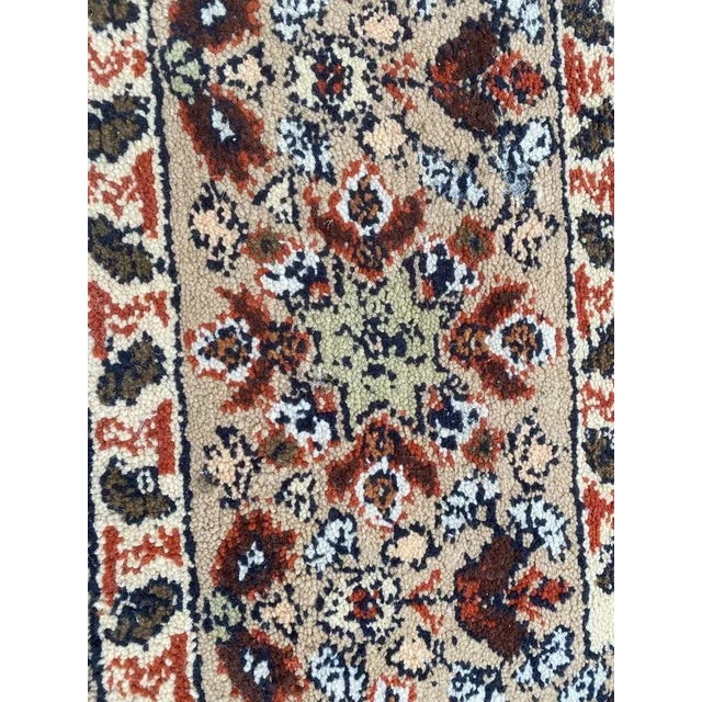 Brown Midcentury Moroccan Berbere Rug, 1950s For Sale - Image 8 of 11