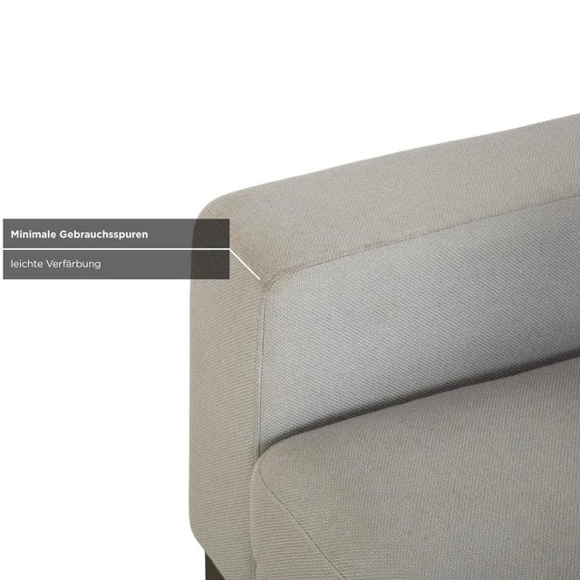 Ego Armchairs in Blue-Grey Fabric from Rolf Benz, Set of 2 For Sale - Image 12 of 18