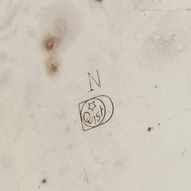 Silver Art Deco Silver Plate and Crystal Oil and Vinegar Cruet Set - Set of 3 For Sale - Image 8 of 10