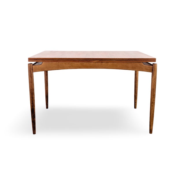Mid-Century Folding Dining Table in Teak, 1960s For Sale - Image 10 of 10