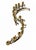 19th-Century Style Gilt Wrought Iron Floral Candelabra Candle Holders – Pair For Sale - Image 4 of 9