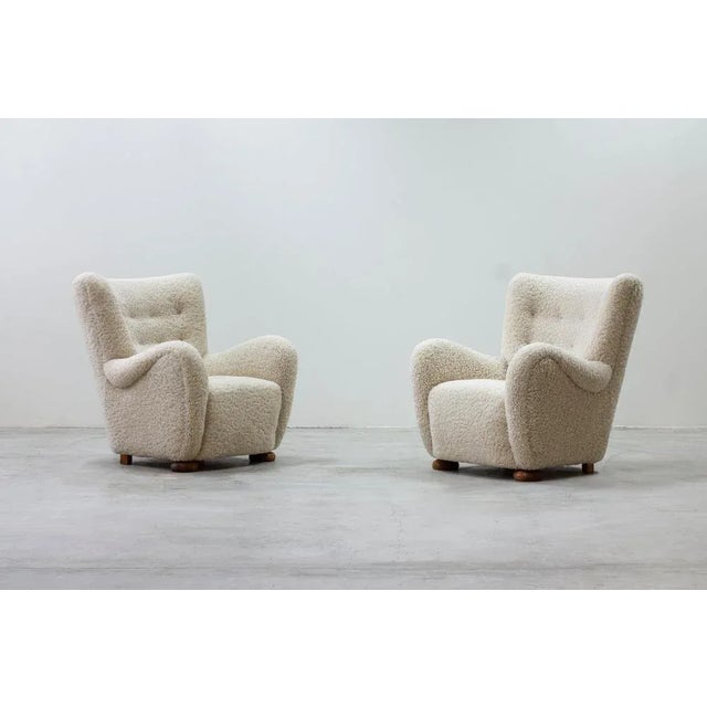 Set of Lounge Chairs in the style of Blomstedt, 1940s For Sale - Image 12 of 12