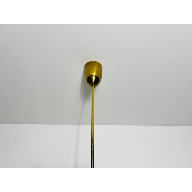 Brass and Glass Chandelier by Hans-Agne Jakobsson, Sweden, 1960s For Sale - Image 12 of 12