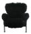 Black Mongolian Wool Pl19 Armchair by Franco Albini for Poggi, Italy, 1950s For Sale