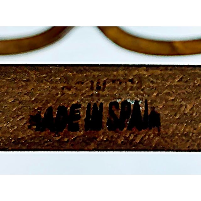 1970s Louis XVI Marble Top Console Table, Gilt Bronze, Porcelain Hand-Painted Plaques For Sale - Image 14 of 14