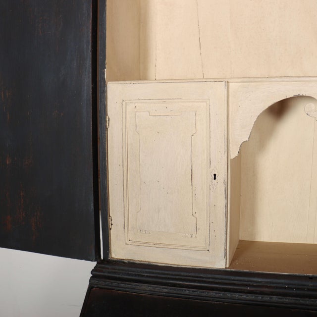 Swedish Oak Bookcase with Secretary For Sale - Image 15 of 18