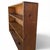Vintage Primitive Rustic Low Wood Bookcase No. 57b For Sale - Image 10 of 18