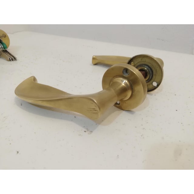 Set of Door and Window Handles by Atelier Bonomi Torino, Italy, 1950s, Set of 45, Set of 45 For Sale - Image 6 of 18