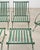 Set of Four o.w. Lee Iron Garden Lounge Chairs and Two Ottomans For Sale - Image 11 of 18