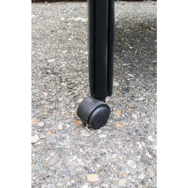 Black Leather Model Giulietta Chairs by Tobia & Afra Scarpa, Italy, 1988, Set of 4 For Sale - Image 8 of 14