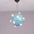 This elegant 1960s pendant lamp, model 551, was designed by oscar torlasco for lumi, italy. A beautiful example of italian...
