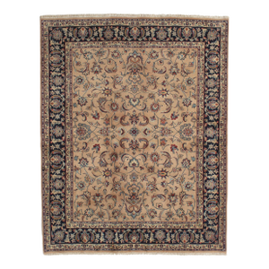Antique Persian Mashad Rug 6'6" X 8'2"