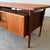 Vintage Danish 1960s Modern Teak Floating Top Freestanding Double Sided Executive Desk by Kai Kristiansen for Feldballes Møbelfabrik For Sale - Image 10 of 15