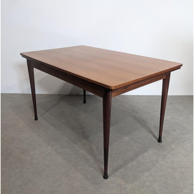 Mid-Century Extendable Dining Table, 1960s For Sale - Image 3 of 6