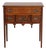 Burl Elm Inlaid Serving Table or Console For Sale