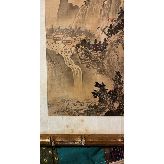 A Pair of Chinese Paintings, Ink and Color on Silk, 20th Century, Signed For Sale - Image 14 of 14
