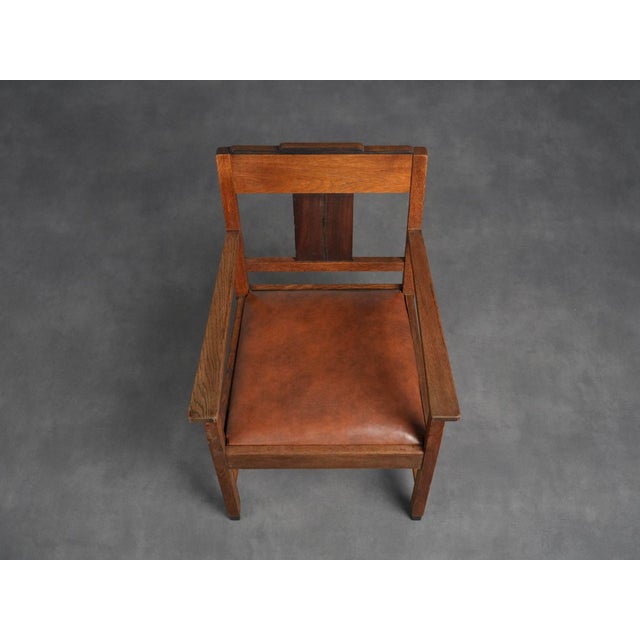 Wood Amsterdam School Art Deco Armchairs, Netherlands, 1930s, Set of 2 For Sale - Image 7 of 10