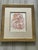 REDUCED TO SELL! David Salle original block print very nicely framed in gold leaf frame by PSG Framing in Boston. This...