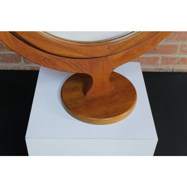 Large Table Top Mirror by Petersen and Hansen For Sale - Image 11 of 17