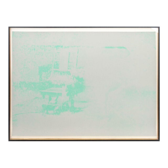 Andy Warhol "Electric Chair" Screenprint, 1971 For Sale