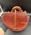 Late 19th Century Antique Chinese Red Laquer Wedding Basket For Sale - Image 5 of 11