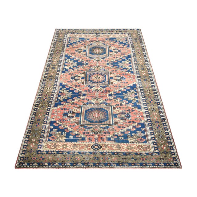 1960s 1960s Turkish Oushak Rug For Sale - Image 5 of 6