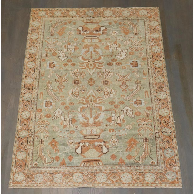 An accent size early 20th century Persian Afshar Rug Details rug no. j4403 size 4' 3" x 6' 1" (130 x 185 cm)