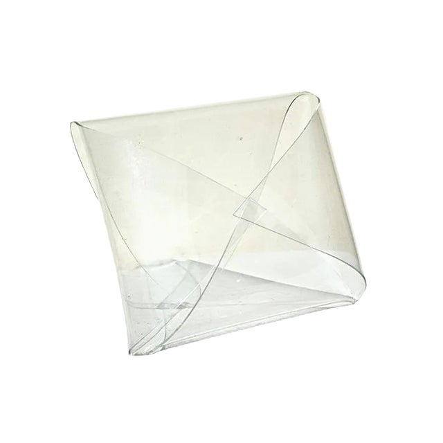 Acrylic Glass Magazine Rack, 1970s For Sale