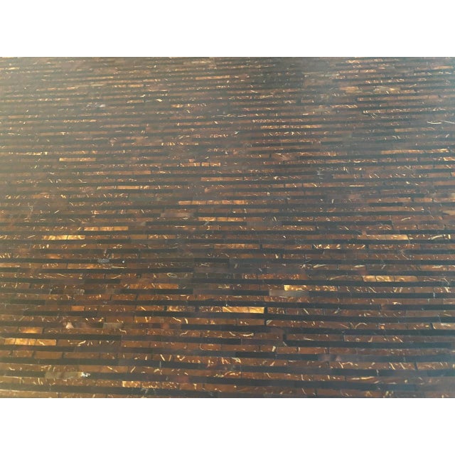 Andrianna Shamaris Coconut Shell Minimalist Table For Sale In New York - Image 6 of 6
