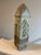 Stone Vintage Gothic Revival Cast Stone Pier Finial / Architectural Salvage Post Cap - 16" For Sale - Image 7 of 10