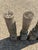 Antique French Farmhouse Turn Carved Wooden Baluster Spindle Table Legs Set of 4 For Sale - Image 11 of 17