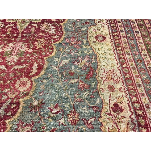 Late 19th Century Fine Antique Turkish Gordez Wool Rug Odd and Rare Size 8'0" X 17’8” For Sale - Image 5 of 6