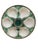 French 1950s French Majolica Oyster Plates Set of 4 For Sale - Image 3 of 6