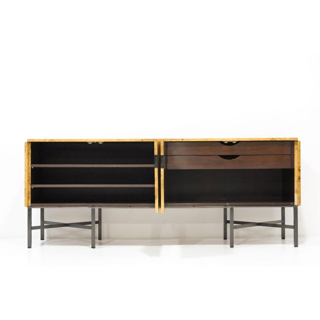 Roger Sprunger for Dunbar Burled Olivewood Sideboard or Credenza For Sale In Dallas - Image 6 of 10