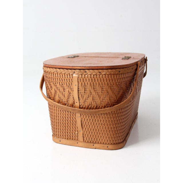 Mid-Century Redmon Picnic Basket Set For Sale - Image 18 of 18