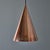 Monumental 1950s Conical Perforated Copper Pendant Attributed to Paavo Tynell For Sale - Image 12 of 12