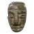 18th Century Pre-Columbian Basalt Trophy Head For Sale