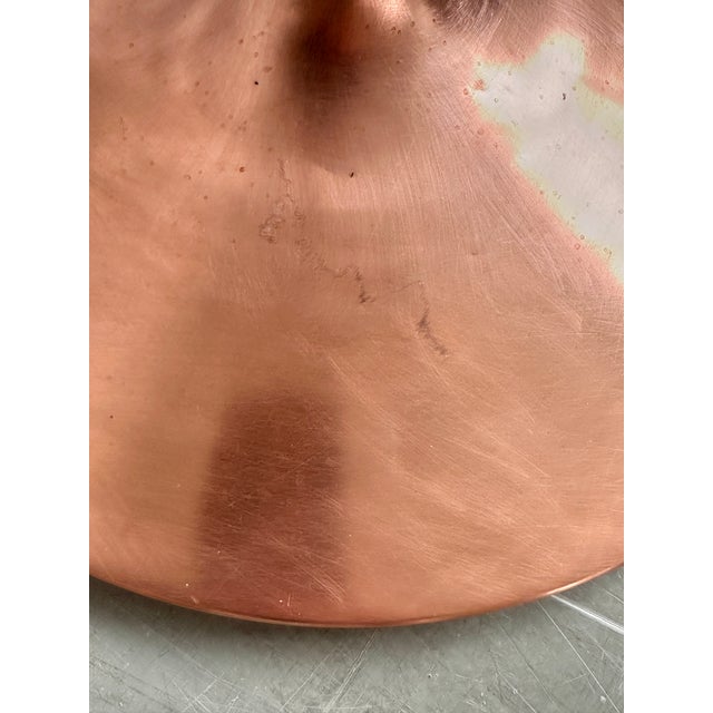 Mid-Century Hungarian Industrial Copper Floor Lamp with Amber Glass Shade, 1970s For Sale - Image 14 of 18