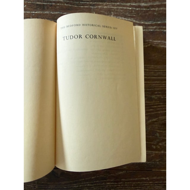 Tudor Cornwall Book 1957 Bedford Historical Series XIV English History Hardcover With Fold-Out Map For Sale In Chicago - Image 6 of 12