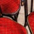 Ebonised Cafe Chairs, 1950s, Set of 6 For Sale - Image 9 of 11