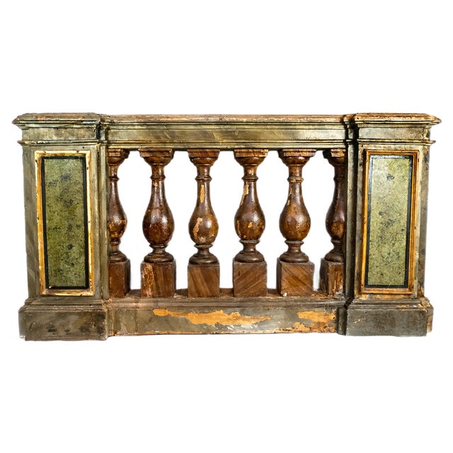 Antique Console or Church Partition, Italy, 1700s For Sale