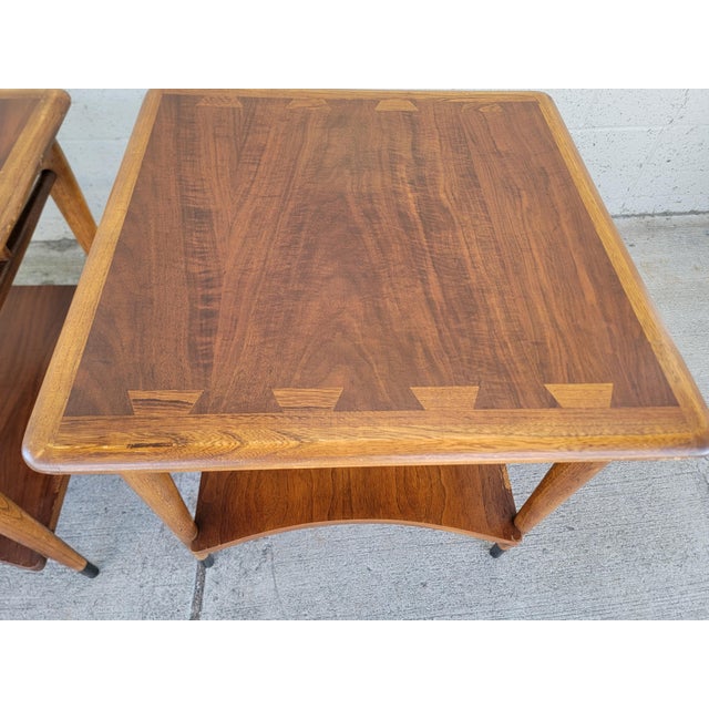 Andre Bus Lane Acclaim End Tables Mid-Century Modern - A Pair For Sale - Image 4 of 15